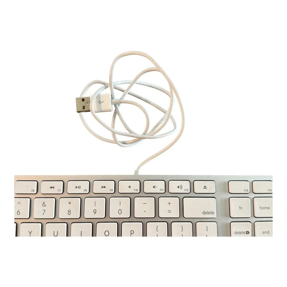 A1243‎ Apple USB Wired Keyboard Aluminum with Numeric Keypad MB110LL/A No. 2171